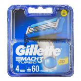 Gillettte Mach 3 Turbo Dispenser 3D 4s