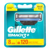 Gillette Mach 3+ Dispenser 8s