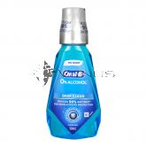 Oral-B Mouthwash Deep Clean 500ml Clean Mint Zero Alcohol