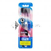 Oral-B Toothbrush Ultra Thin Black Tea 3s Extra Soft