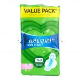Whisper Ultra Clean Regular Flow Wings 24cm 36S Value Pack