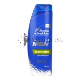 Head & Shoulders Ultra Men Shampoo 400ml Sport Fresh 2in1