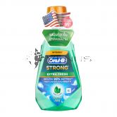 Oral-B Mouthwash Strong 250ml Extra Fresh