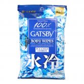Gatsby Body Wipes 10s Icy Cold Citrus