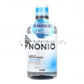 Lion Nonio +Medicated Mouthwash 600ml Clear Herb Mint