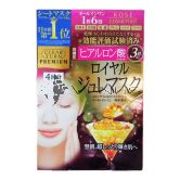 Kose Clear Turn Premium Royal Jelly Hyaluronic Acid Mask 4S