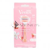 Gillette Venus Comfortglide White Tea Scent Razor 1s+ Cartridge 1s