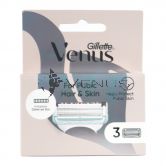 Gillette Venus Pubic Hair & Skin Cartridge 3s