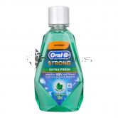 Oral-B Mouthwash Strong 100ml Extra Fresh
