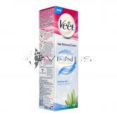 Veet Hair Removal Cream 100ml Sensitive Skin Blue