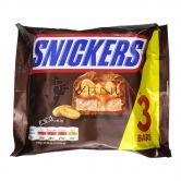 Snickers Bar Snacksize 1 Pack (41.7gx3)