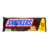 Snickers Bar Snacksize 35.5g x 9 Pack