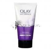 Olay Anti-Wrinkle Face Wash 150ml Exfoliating Particles