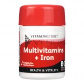 Vitaminstore Multivitamins + Iron Tablets 80s