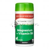 Vitaminstore Magnesium + Vitamin B6 Tablets 90s