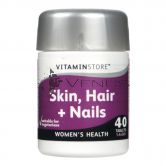Vitaminstore Skin, Hair + Nails Tablets 40s