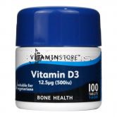 Vitaminstore Vitamin D3 12.5ug Tablets 100s