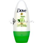 Dove Deodorant Roll On 50ml Cucumber & Green Tea