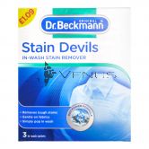 Dr Beckmann Stain Devils In-Wash Stain Remover 3s In-Wash Sachets Box
