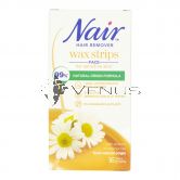 Nair Hair Remover Face Wax Strips 16s