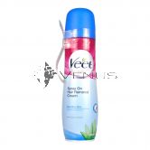 Veet Spray On Hair Removal Cream 150ml Sensitive Skin Blue
