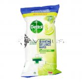 Dettol Wipes Surface Cleansing 110s Lime & Mint