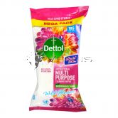 Dettol Anti Bacterial Multipurpose Cleaning Wipes 105s Wild Blossom limited Edition