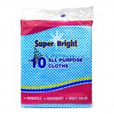 Super Bright 10pcs All Purpose Cloths