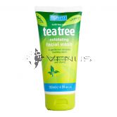 Beauty Formulas Tea Tree Exfoliating Facial Wash 150ml