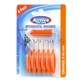 Beauty Formulas Interdental 0.45mm Brushes 6Pack Set