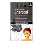 Beauty Formulas Charcoal Cleansing Nose Pore Strip 6s 