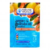 Natural World Argan & Marula Oil Repairing Deep Conditioner 50ml