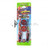Firefly Toothbrush With Cap Spiderman 2s
