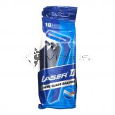 Laser II Men Disposable Razor 10s