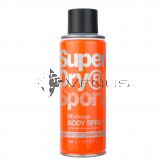 Super Dry Sport Body Spray 200ml Re:Charge