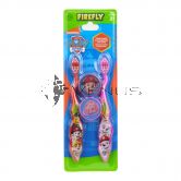 Firefly Toothbrush With Cap Paw Patrol Travel Kit 2s