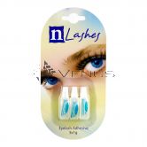 N Lashes Eyelash Adhesive Clear 3x1g Pack For Strip Lashes