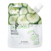 Face Facts Cucumber Mud Mask Pouch 60ml Deep Cleansing