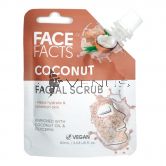 Face Facts Facial Scrub Pouch 60ml Coconut
