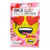 Face Facts Printed Sheet Mask 1s In Love