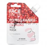 Face Facts Cleansing Clay Mask Pouch 60ml Pomegranate