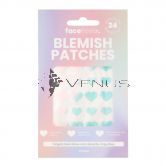 Face Facts Blemish Patches Heart 24s