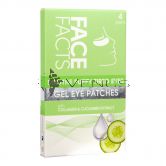 Face Facts Soothe Puffy Tired Eyes Gel Eye Patches 4 Pairs