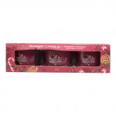 Yankee Candle 37gx3 Peppermint Pinwheels