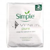 Simple Pure Soap 125gx2