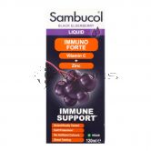 Sambucol Black Elderberry Liquid 120ml Immuno Forte Vitamin C + Zinc