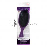 Brush Works Detangling Brush Oval 1s Purple