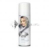 Rebellious Colours Temp Glitter Hair Spray 125ml Silver