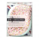 Tangle Teezer Compact Detangling Hairbrush Terrazzo Effect-Smooth & Shine