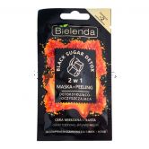 Bielenda Black Sugar Detox 2in1 Face Mask 8g
